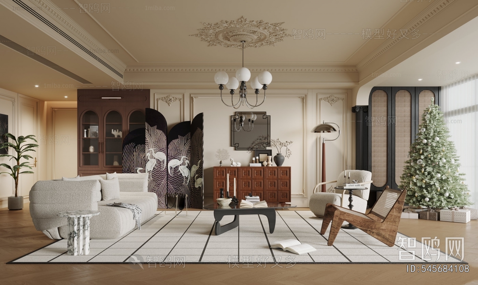 French Style A Living Room