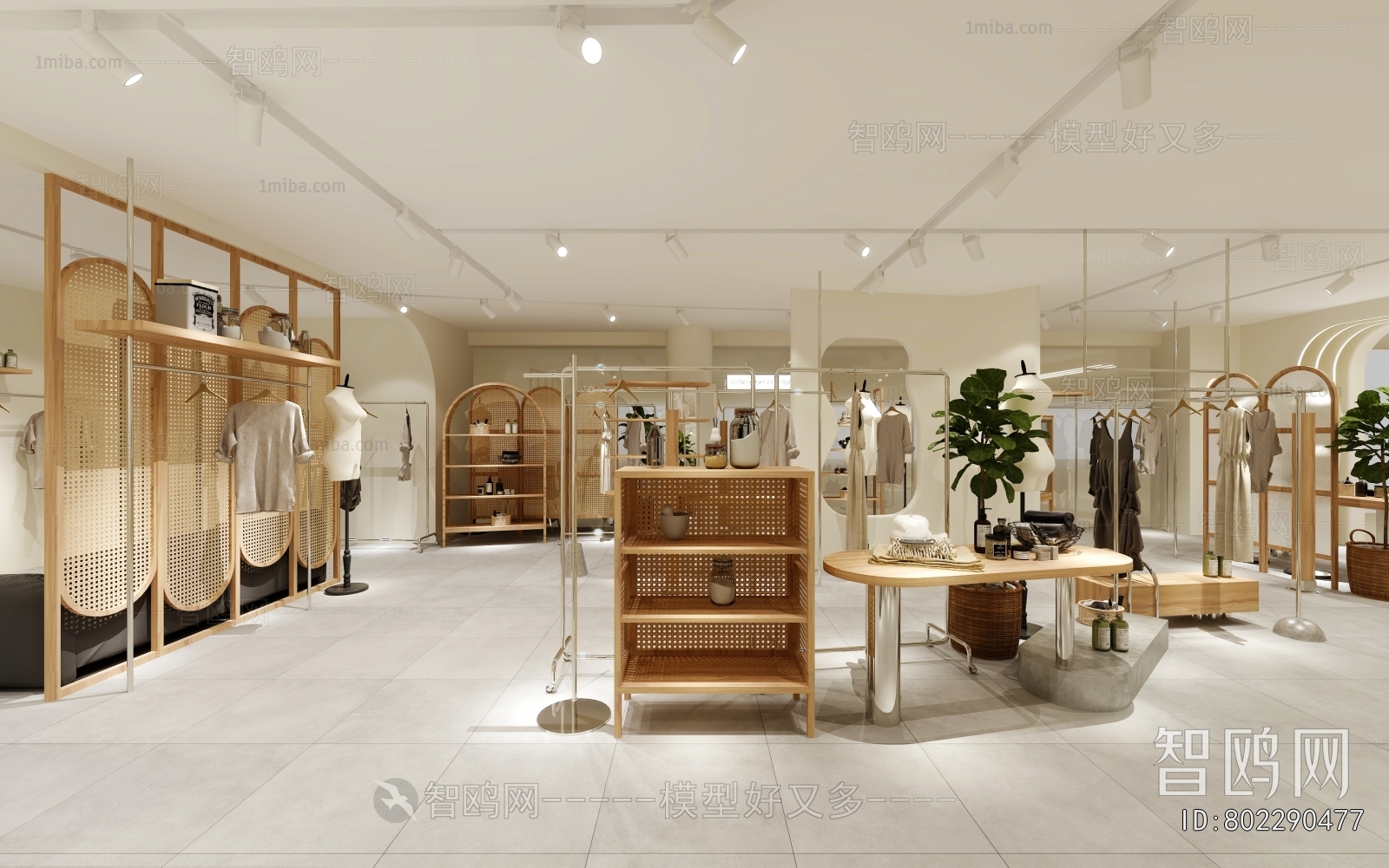 Modern Clothing Store