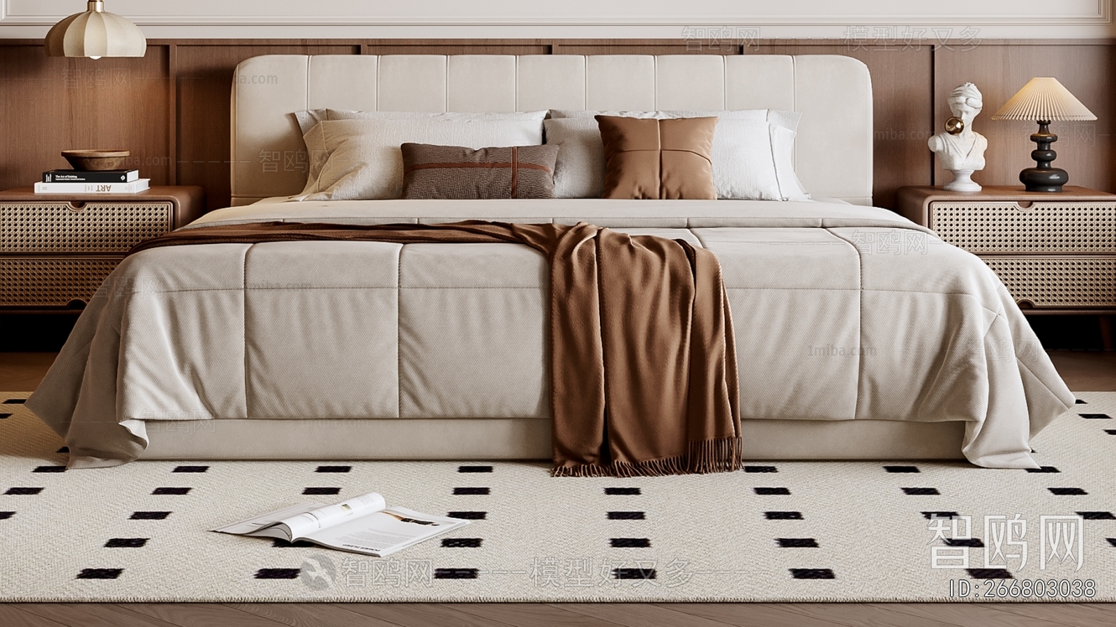 French Style Double Bed