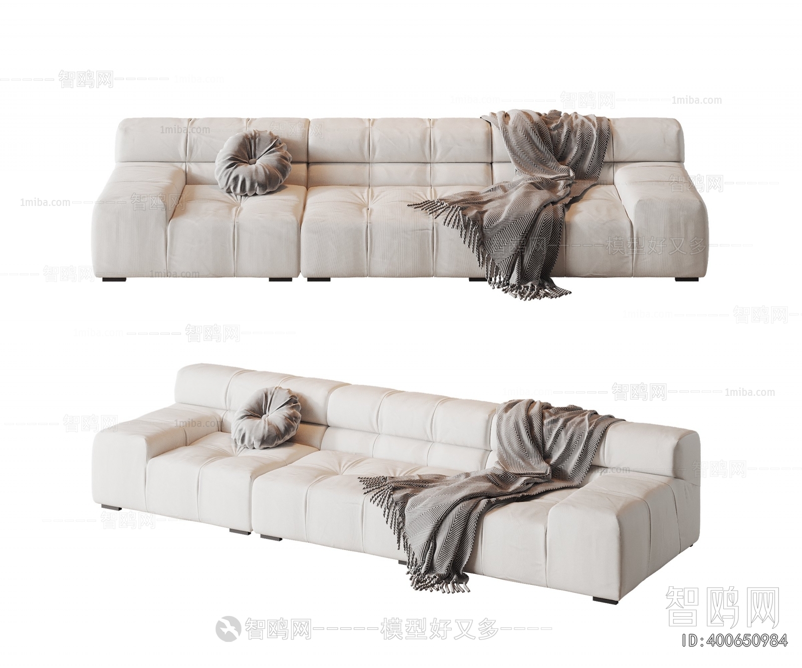 Modern Multi Person Sofa