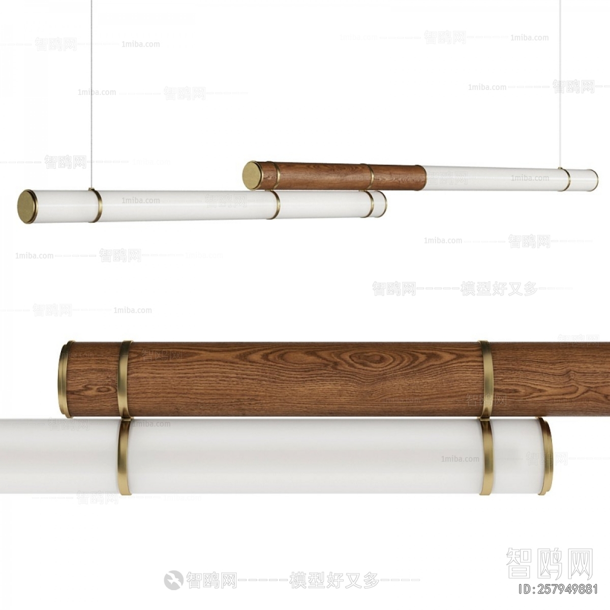 Modern Long Chandelier