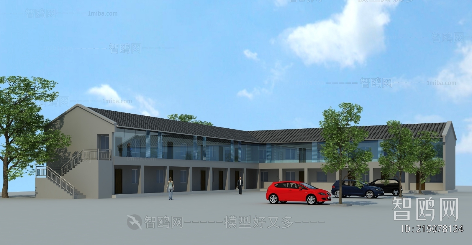 New Chinese Style Public Building