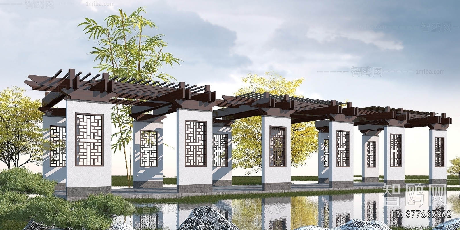 Chinese Style Gallery Frame