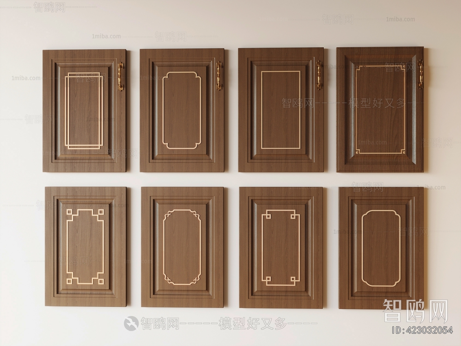 New Chinese Style Door Panel
