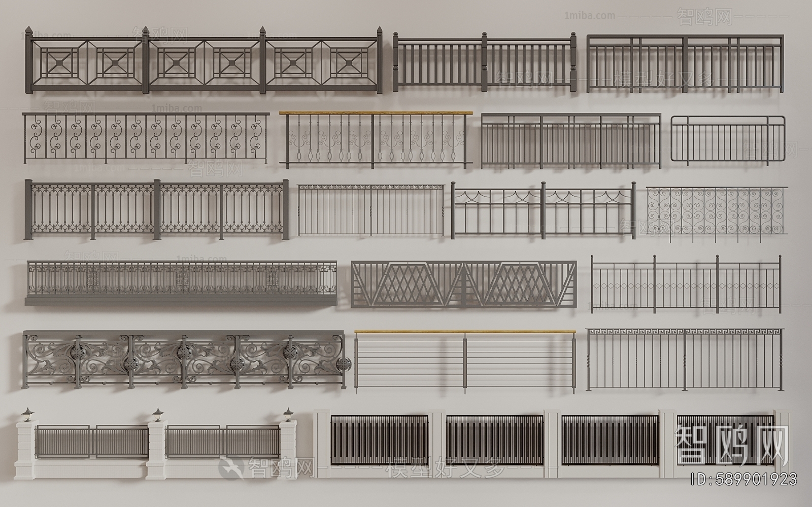 Simple European Style Guardrail