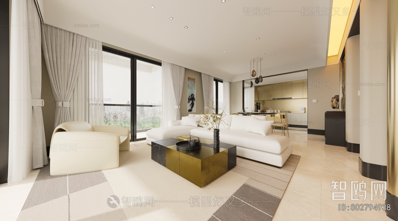 Modern A Living Room