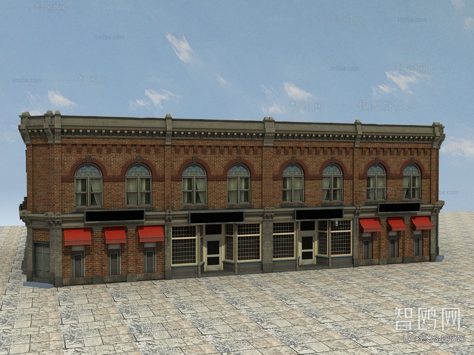 European Style Ancient Architectural Buildings