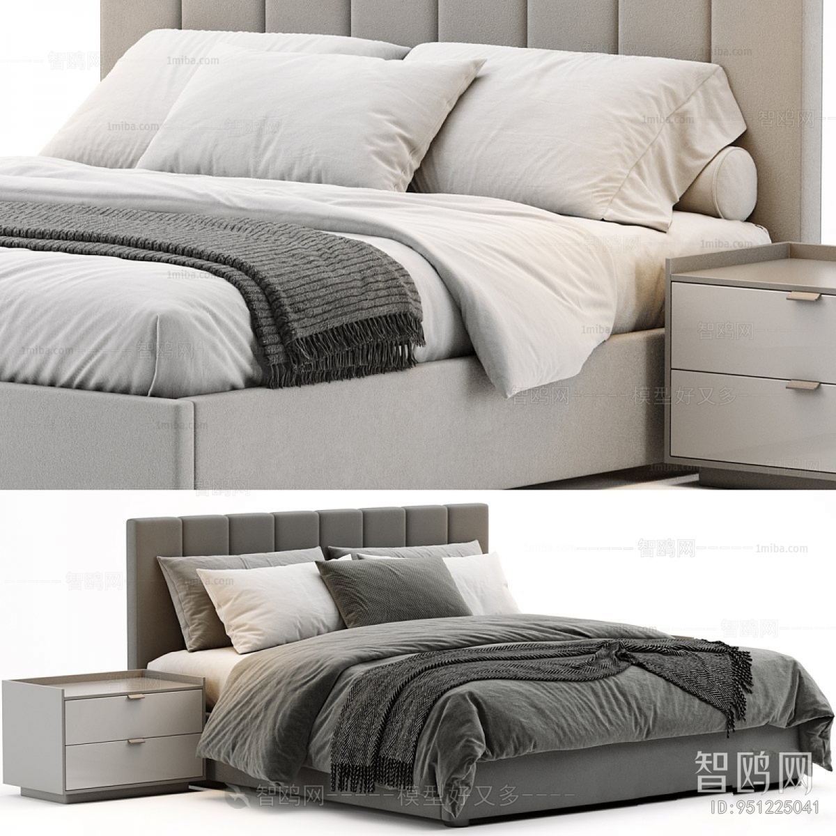 Modern Double Bed