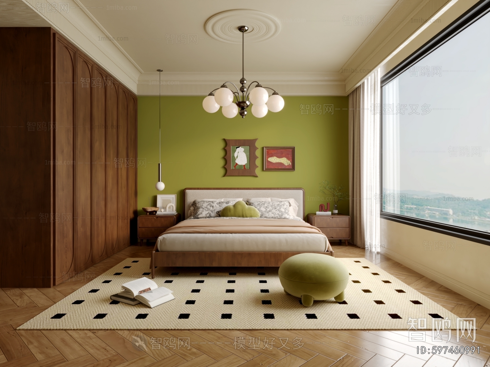 American Style Bedroom