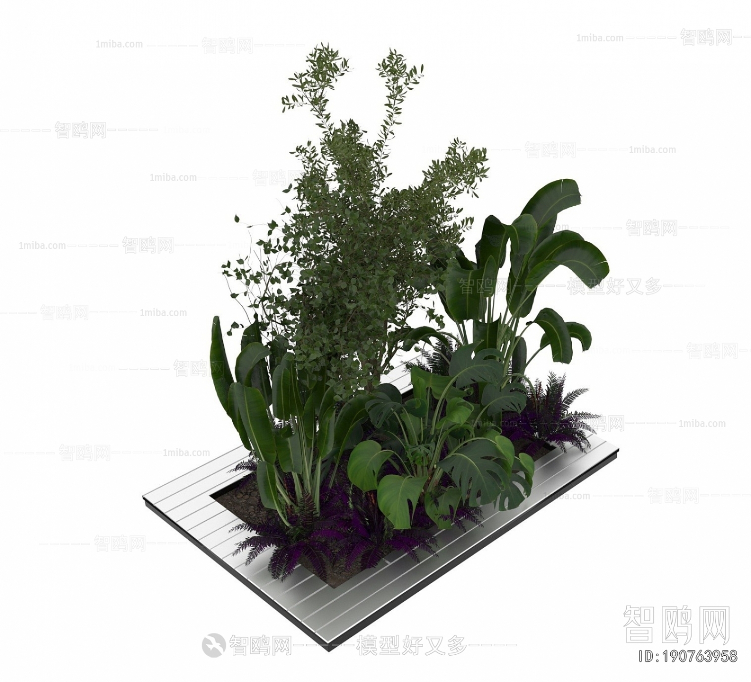 Modern Plant Pile