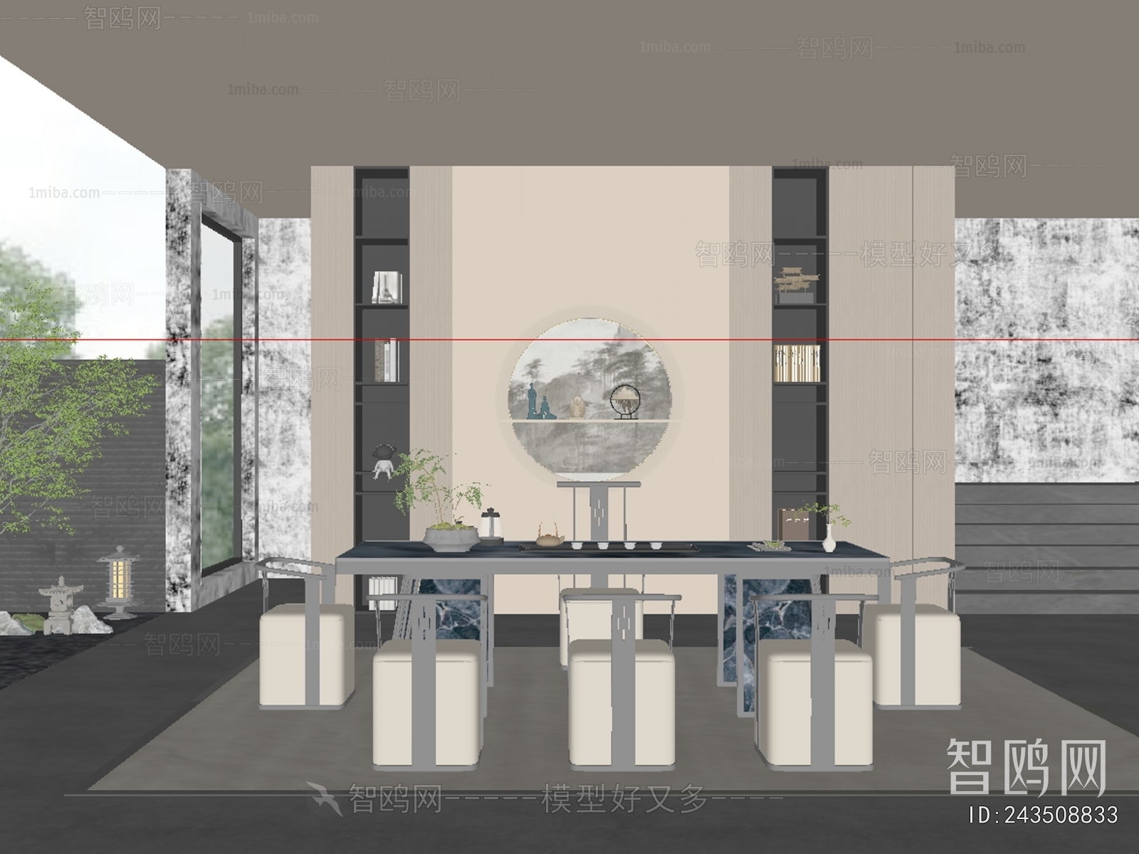 New Chinese Style Tea House