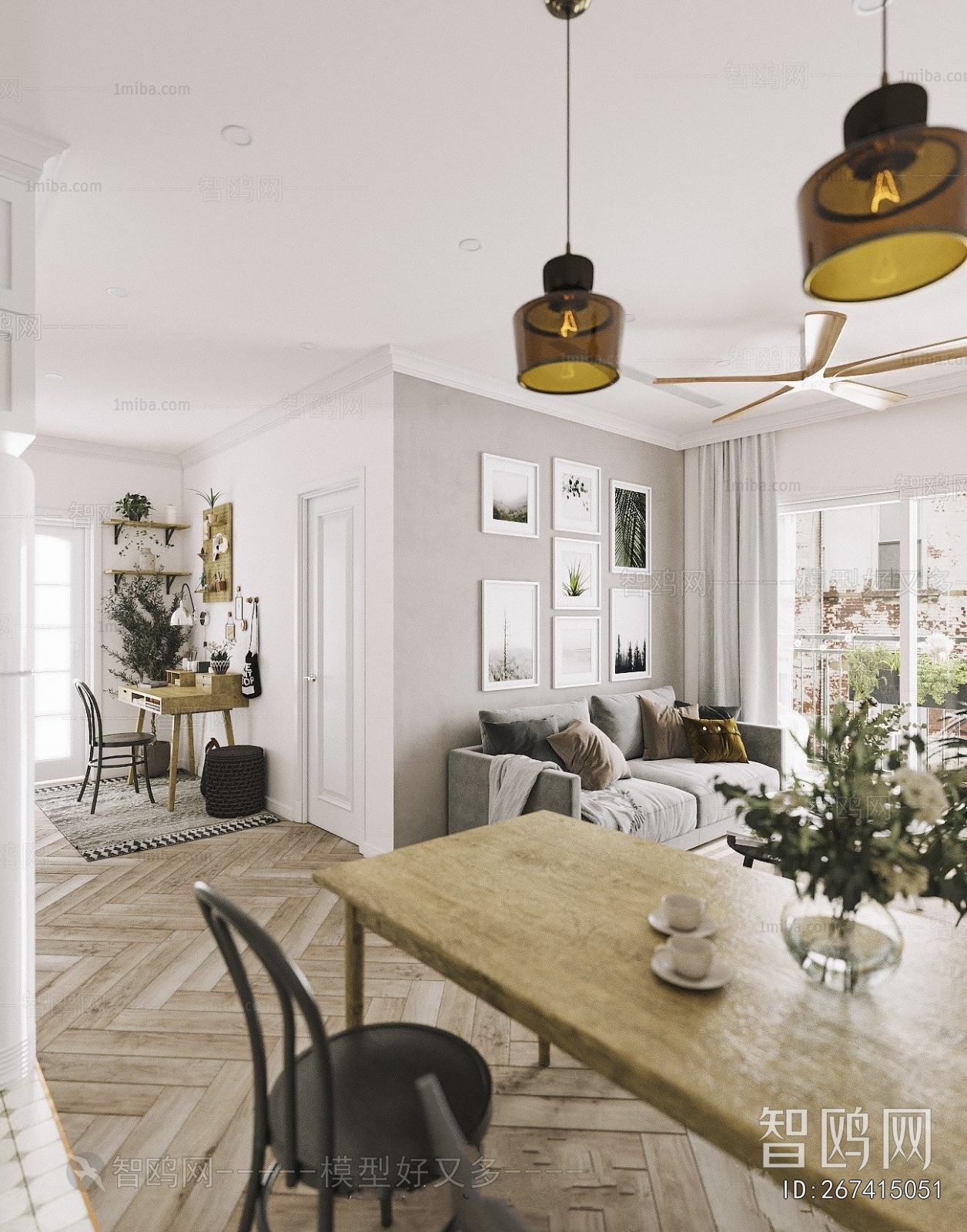 Nordic Style A Living Room