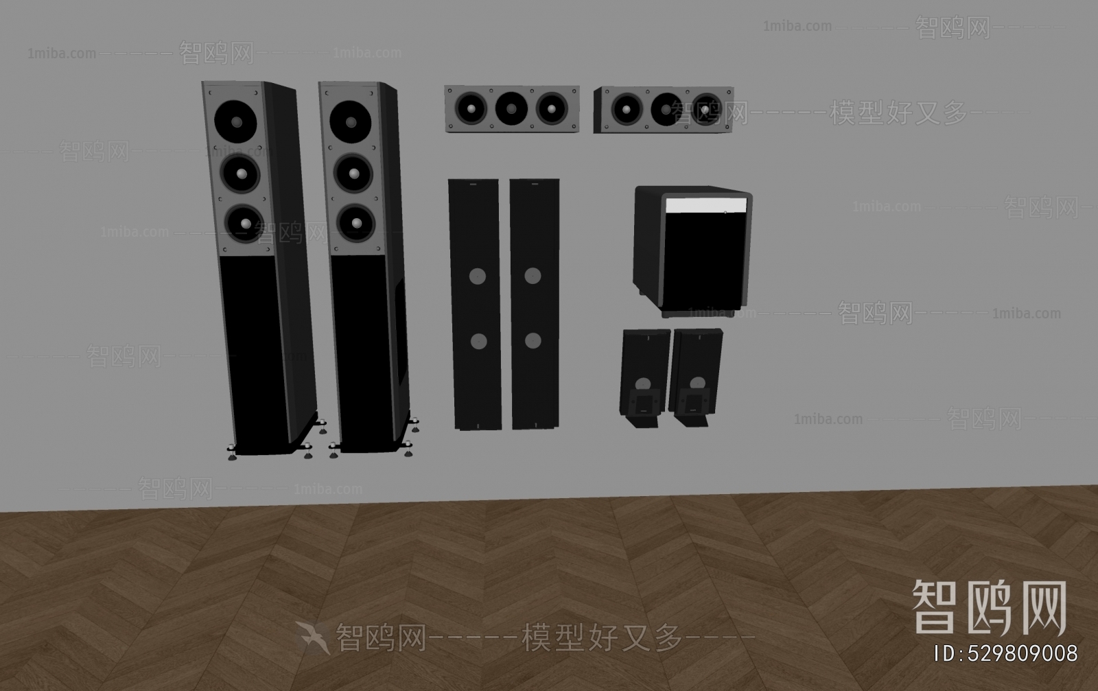 现代音箱组合