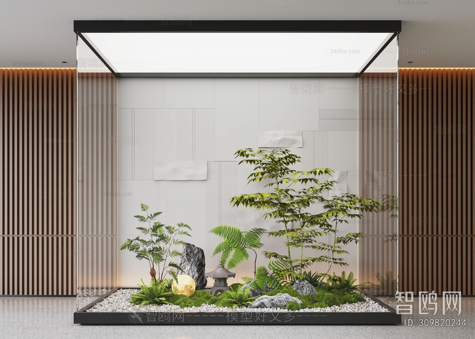 New Chinese Style Plant Landscaping