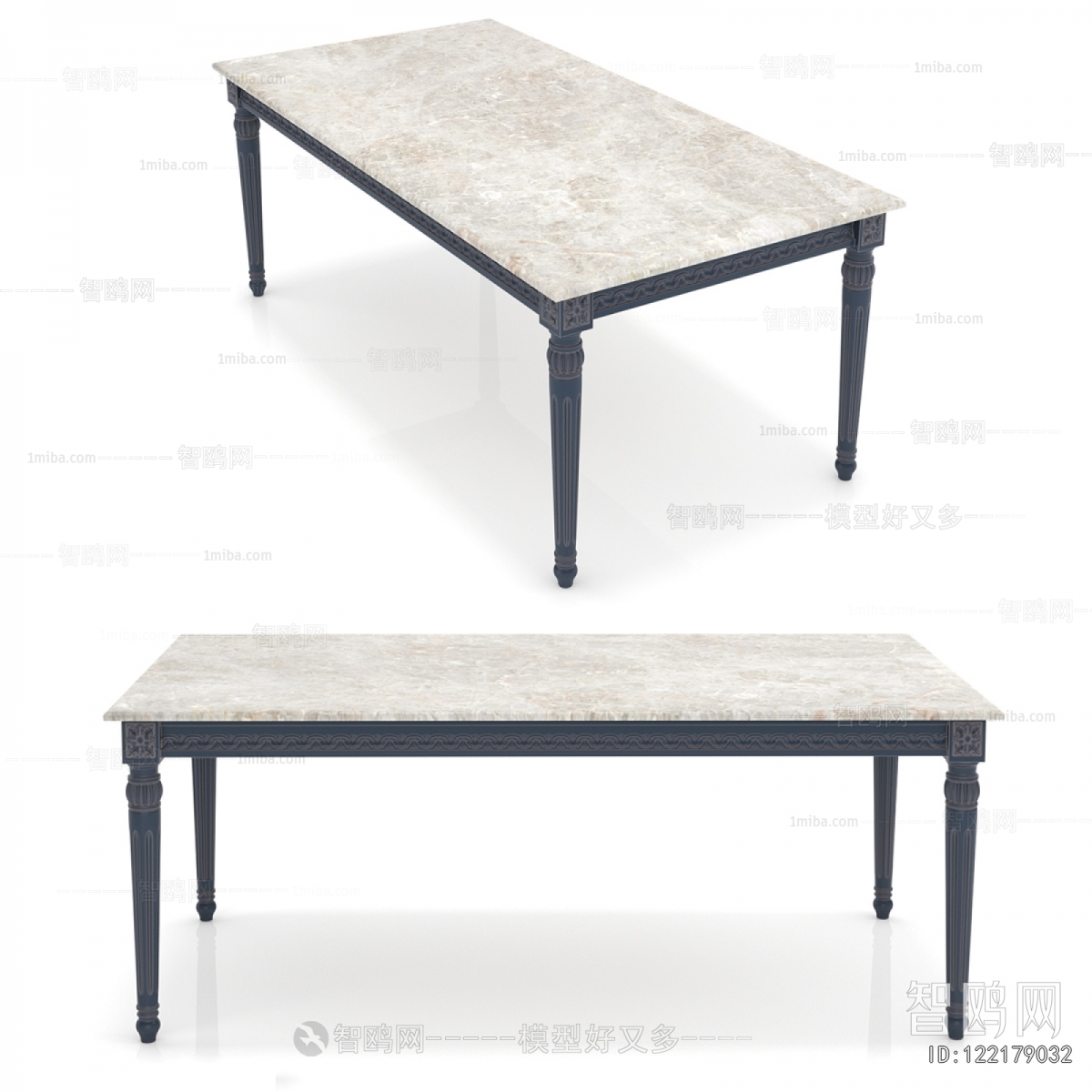 Simple European Style Dining Table