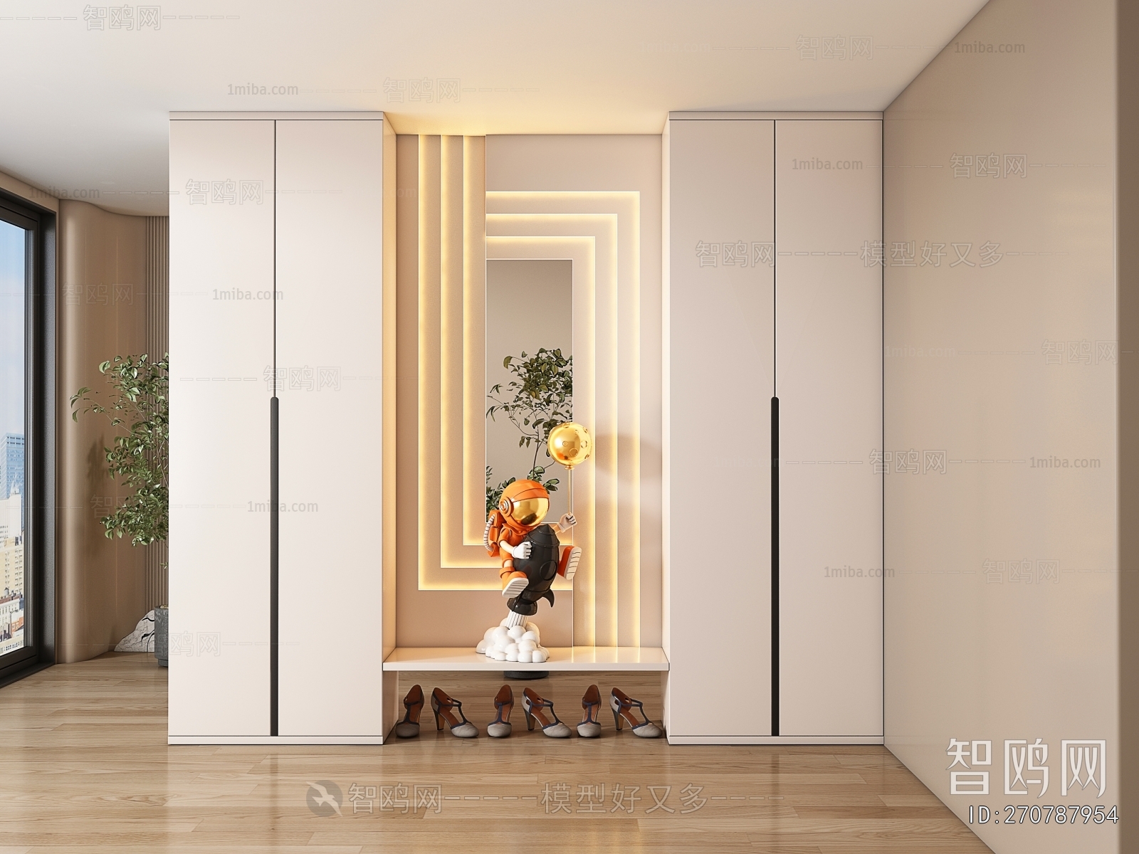 Modern Hallway
