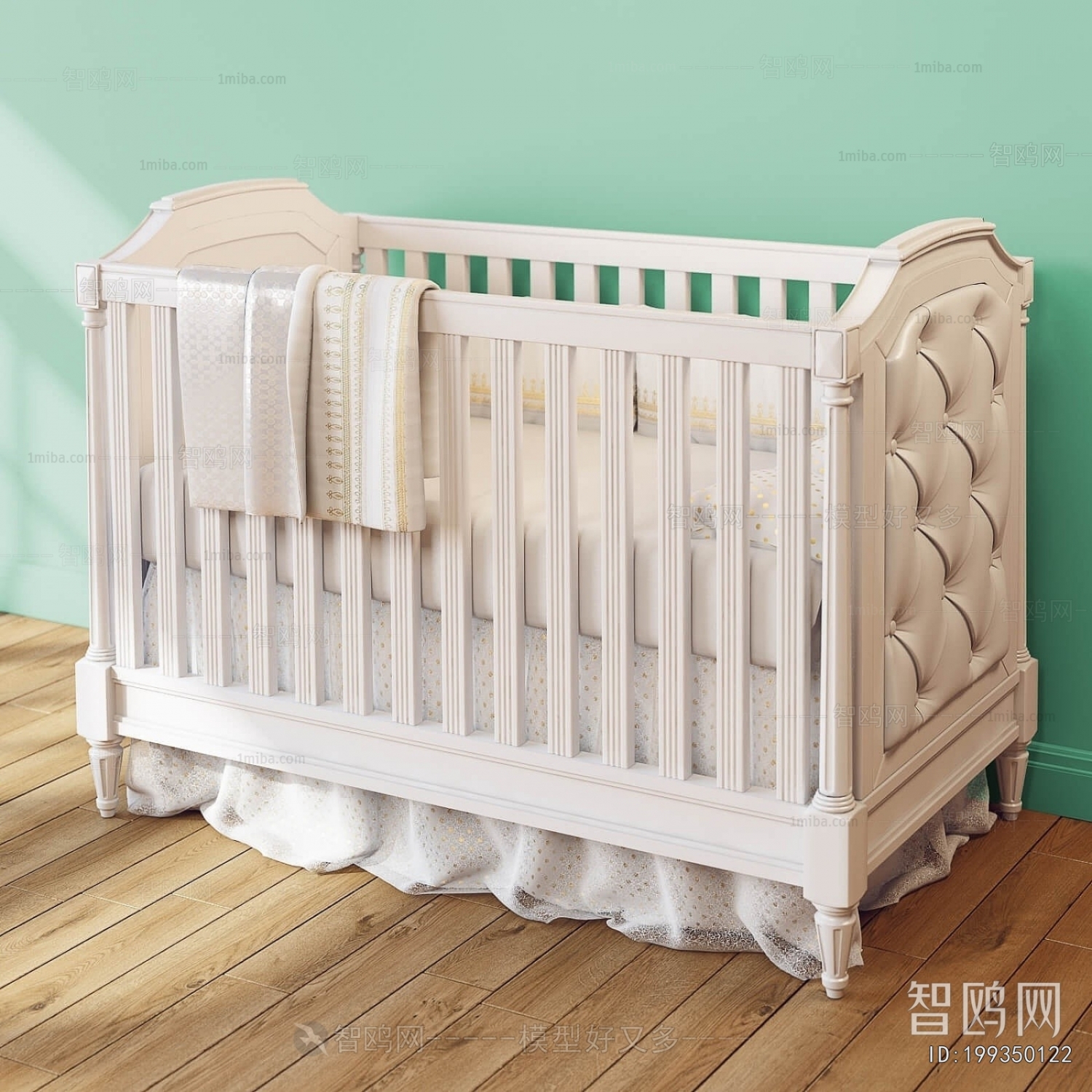 Simple European Style Crib