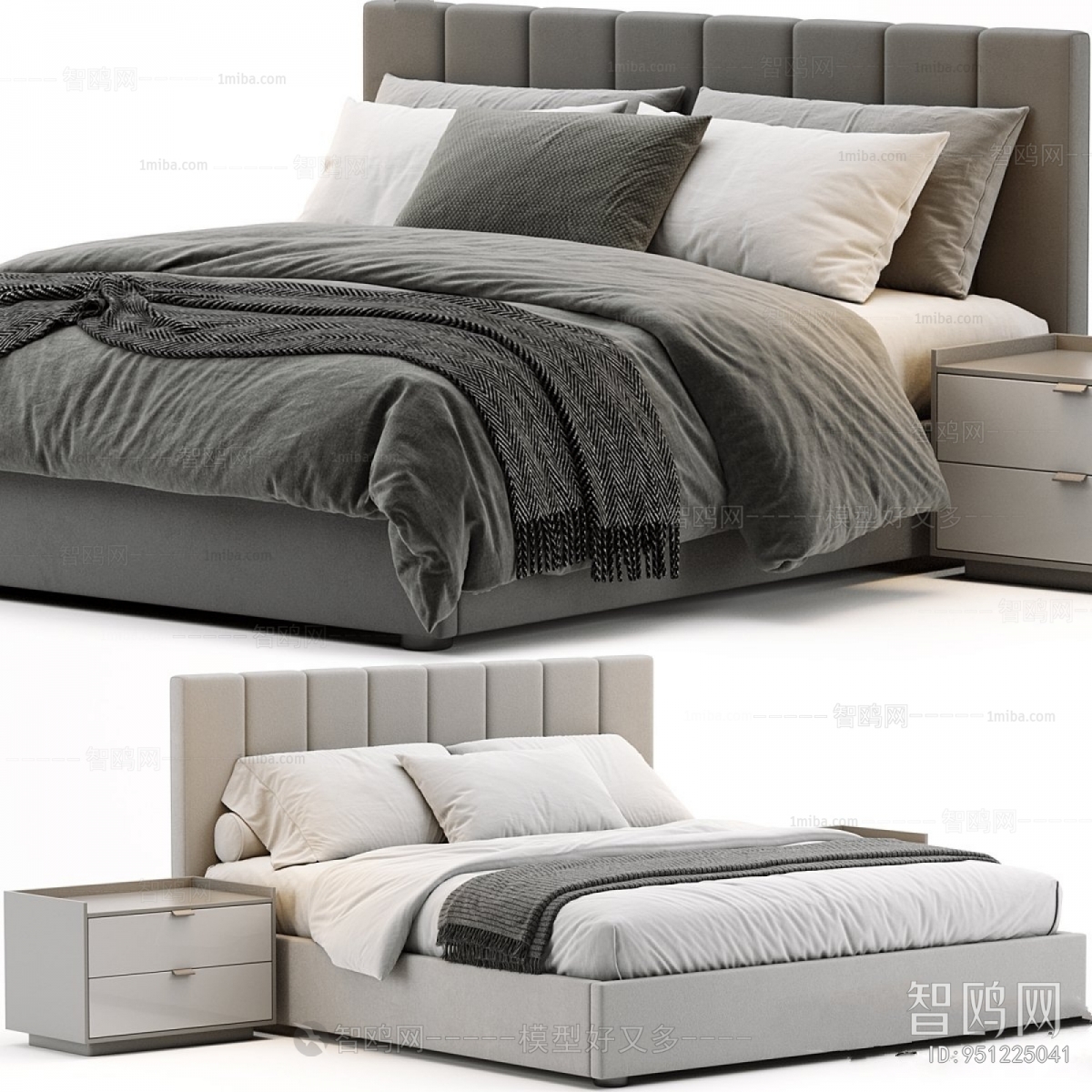 Modern Double Bed