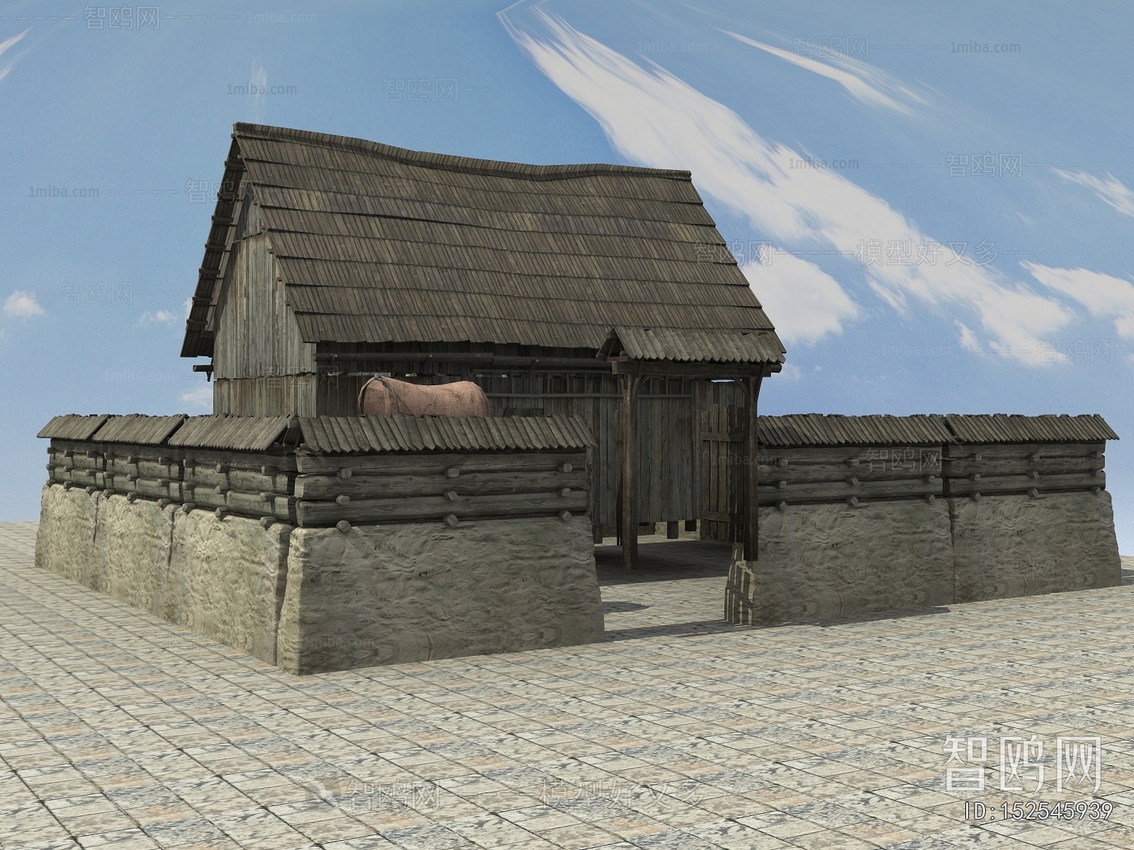 Chinese Style Ancient Architectural Buildings