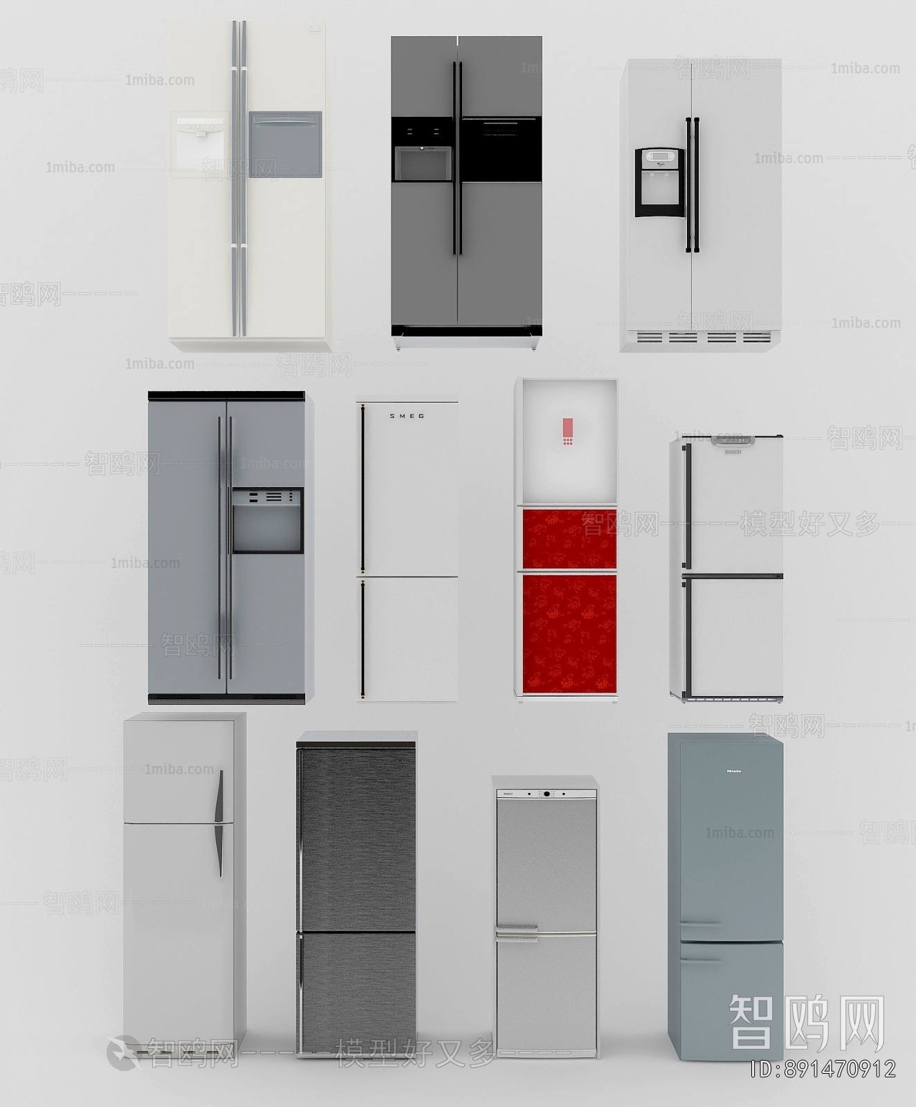 Modern Home Appliance Refrigerator