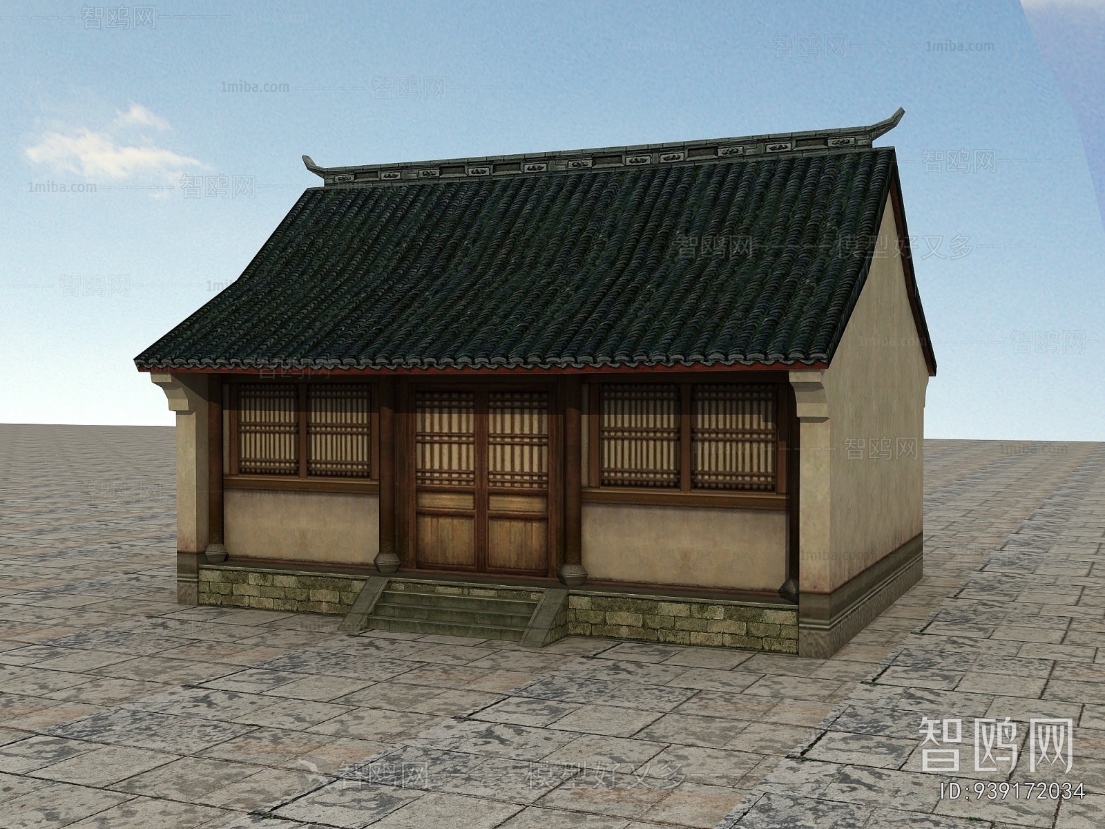 Chinese Style Ancient Architectural Buildings