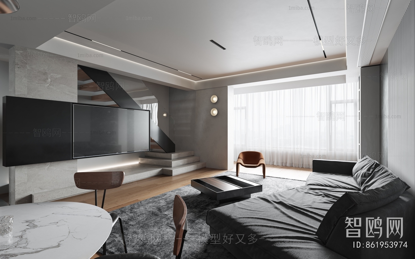 Modern A Living Room