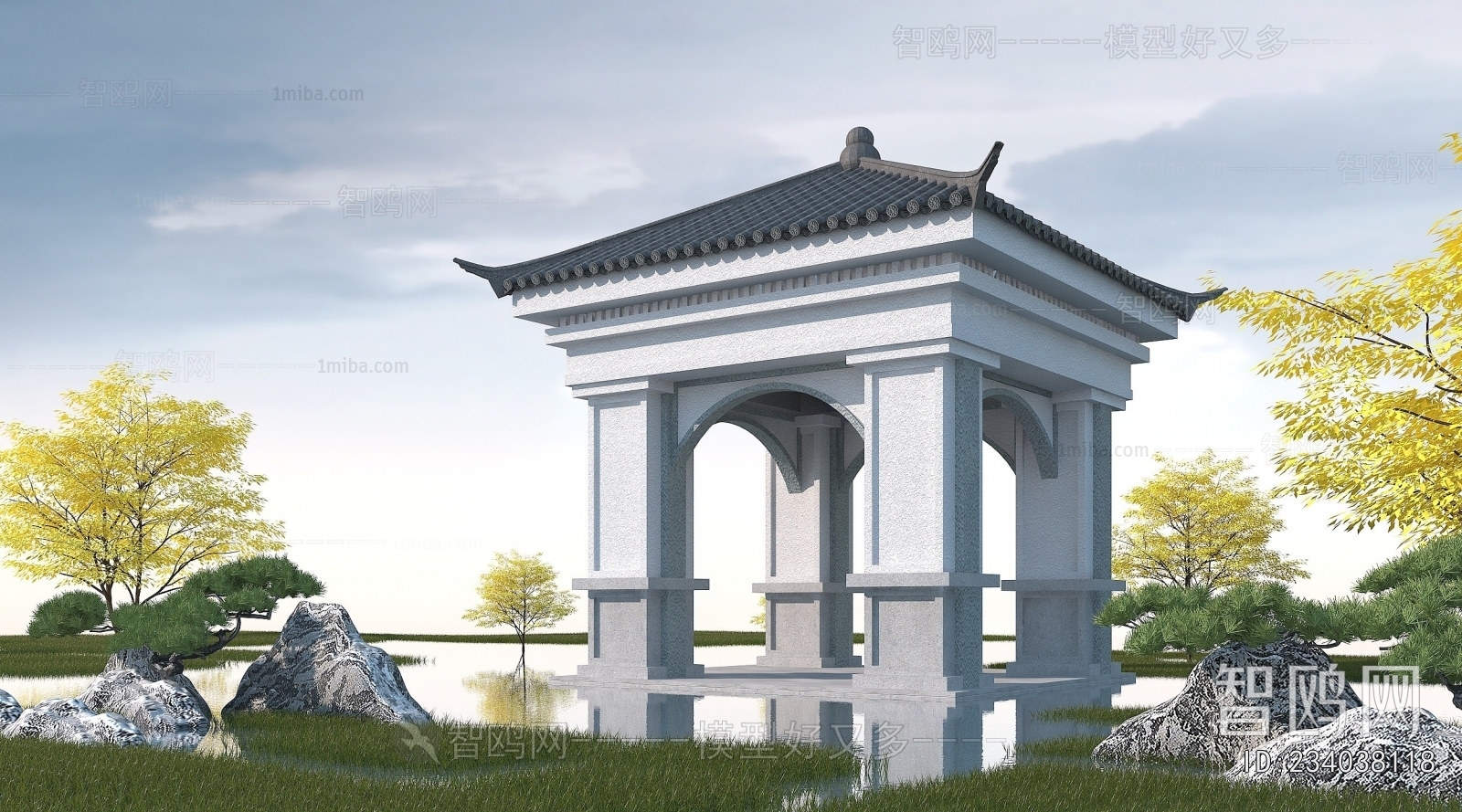 New Chinese Style Pavilion