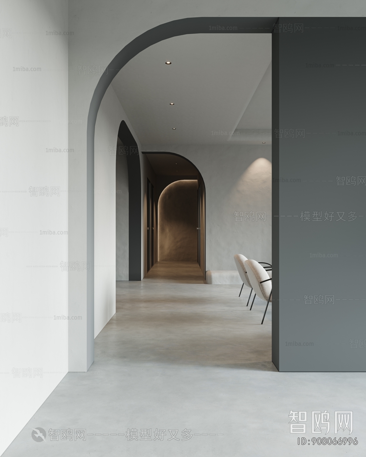 Wabi-sabi Style A Living Room