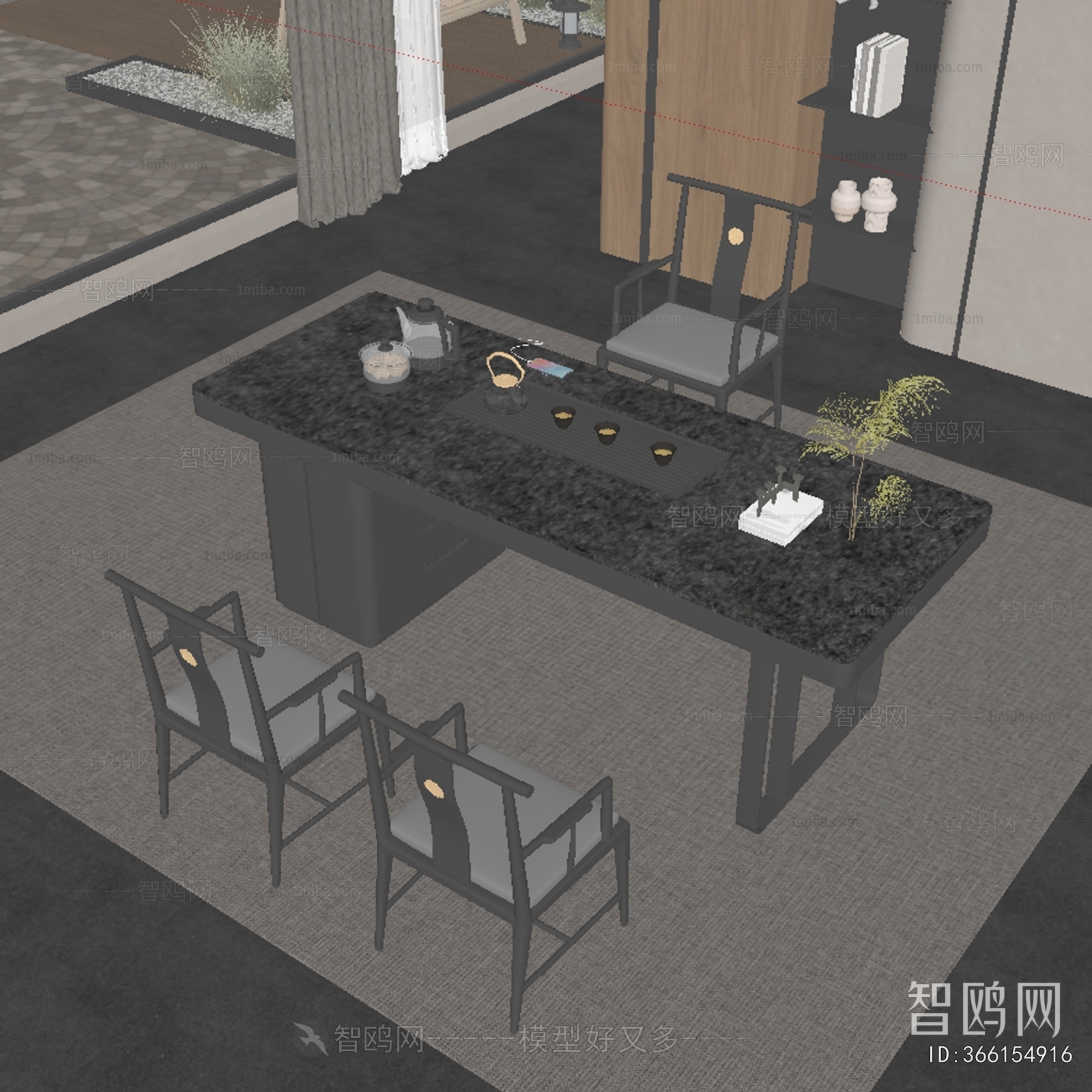 New Chinese Style Tea Tables And Chairs