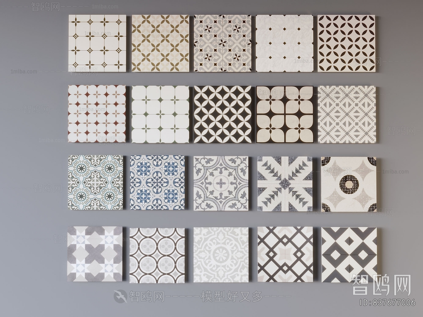 French Style Wall/floor/ceiling