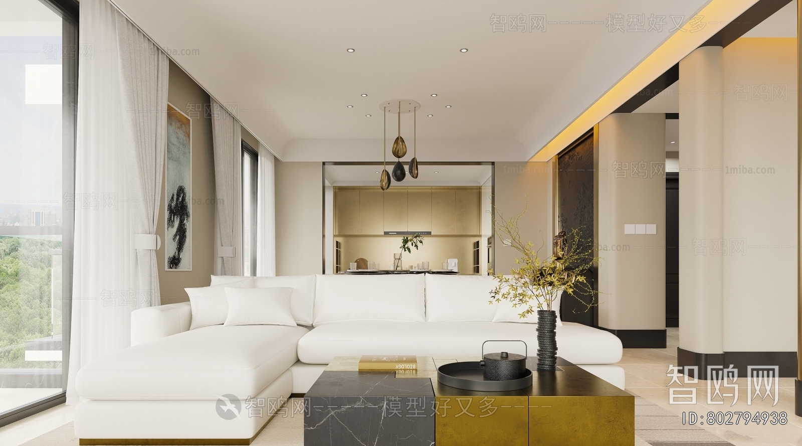 Modern A Living Room