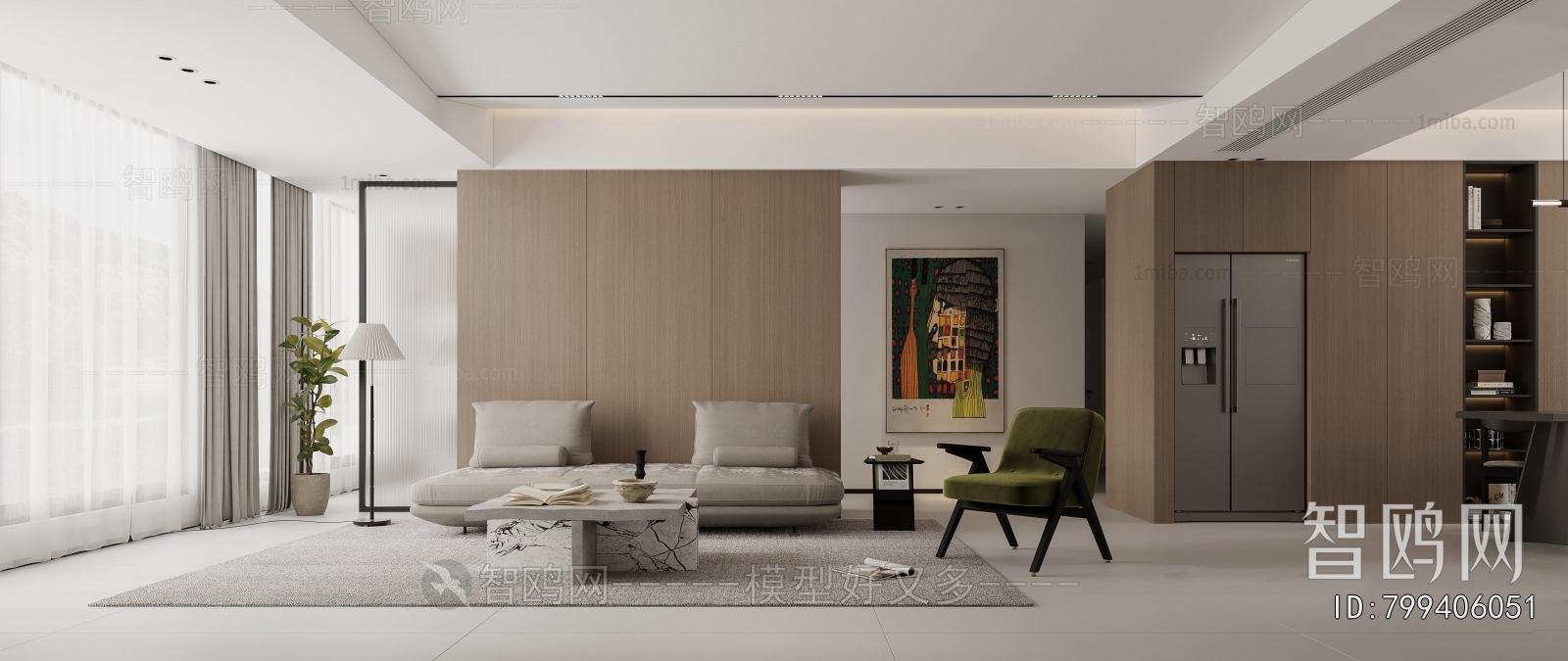 Modern A Living Room