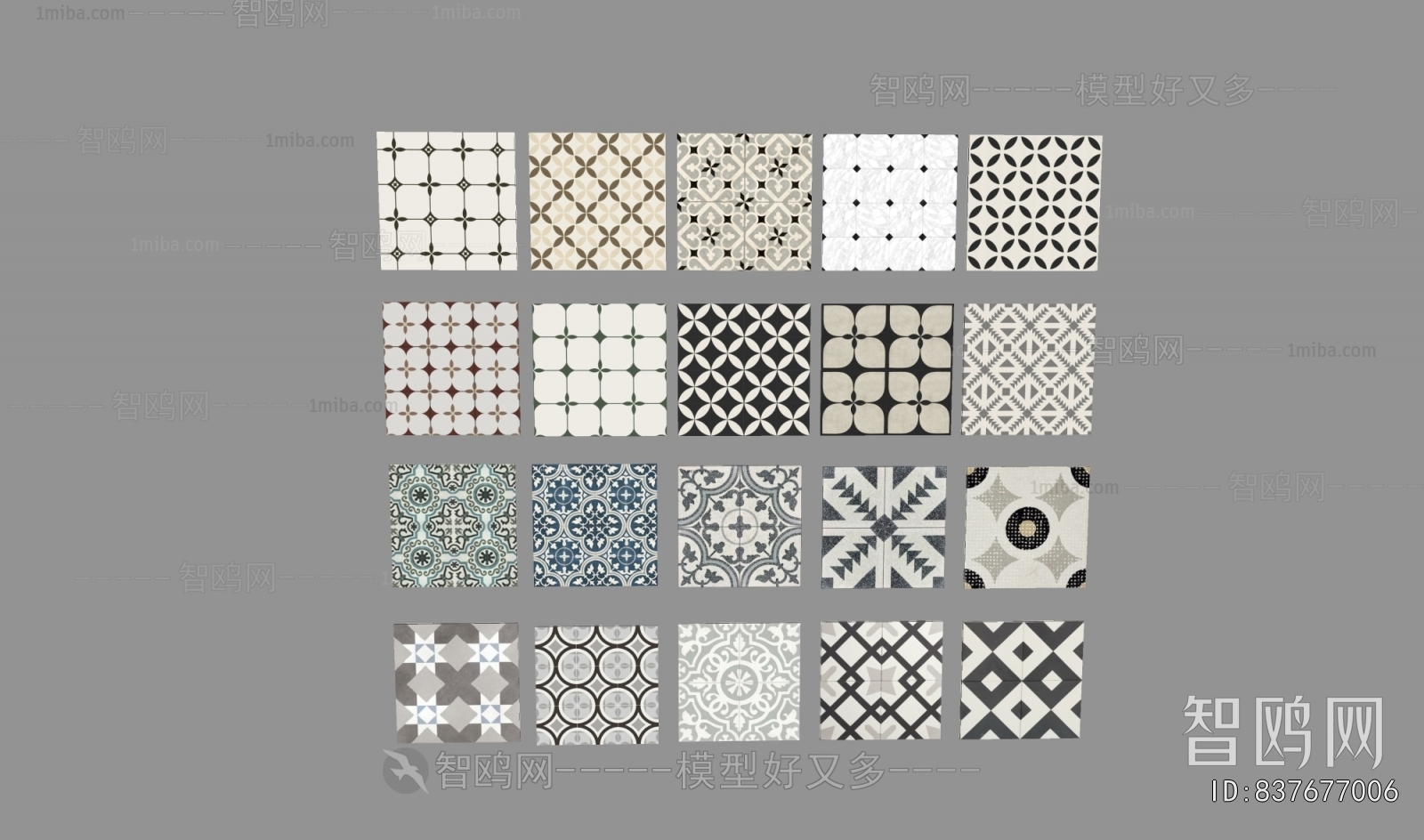 French Style Wall/floor/ceiling