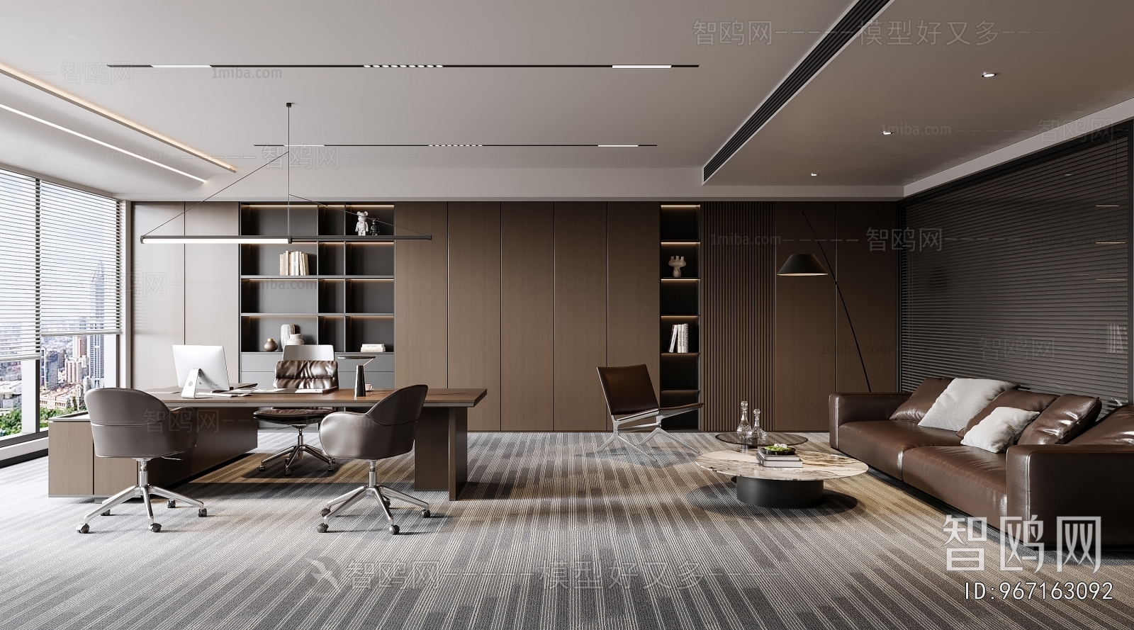 Modern Manager's Office