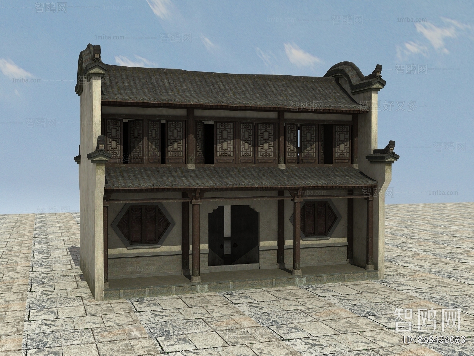 Chinese Style Ancient Architectural Buildings