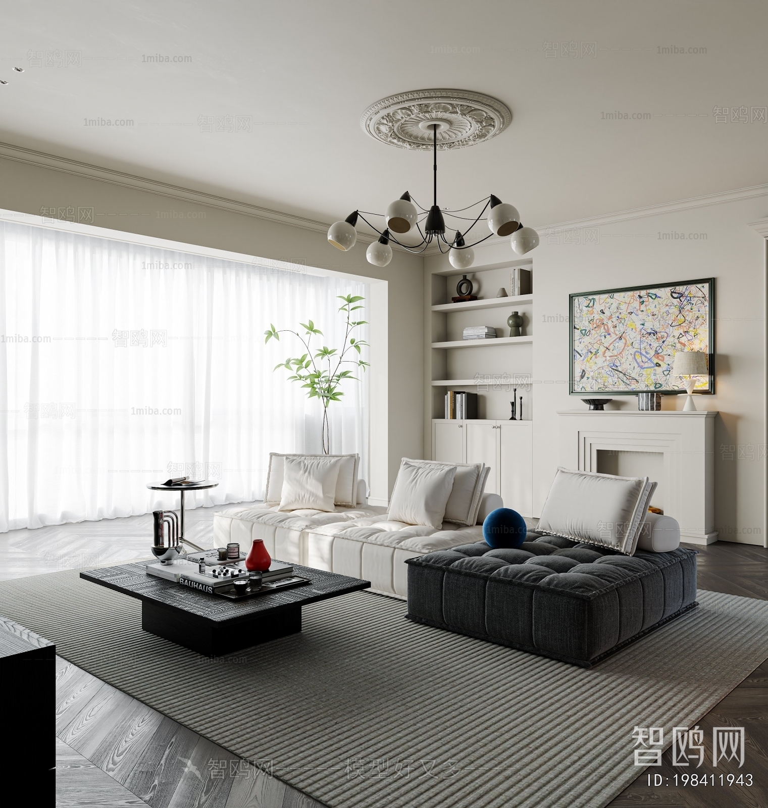 French Style A Living Room