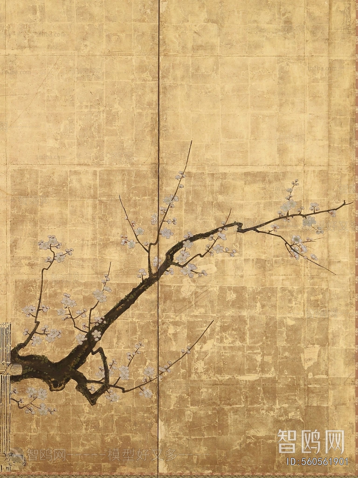 新中式梅花装饰画