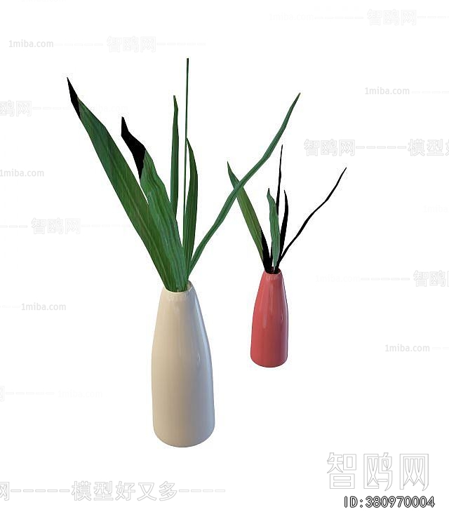 Modern Aquatic Green Plant