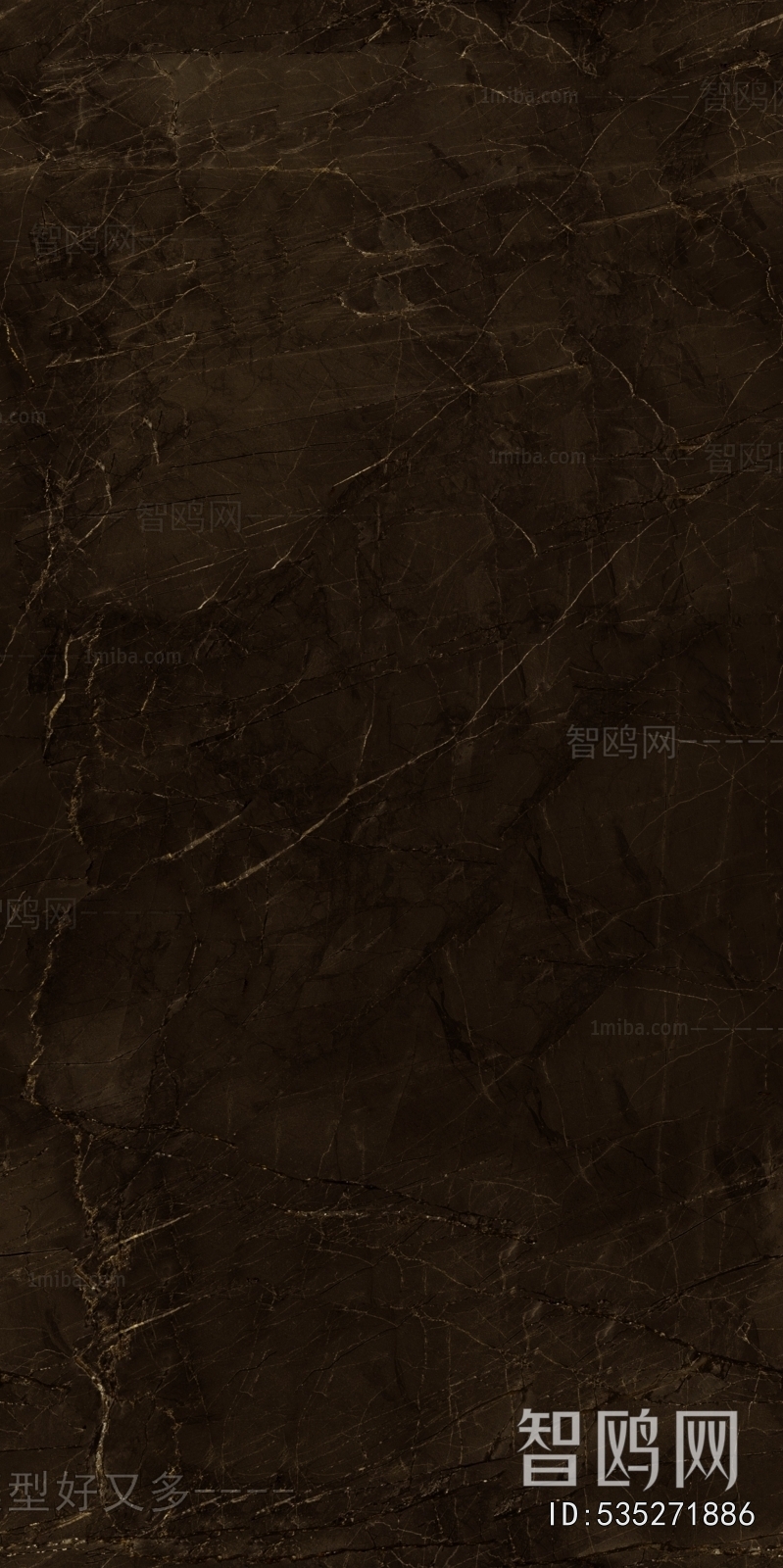 现代深棕色无缝大理石瓷砖