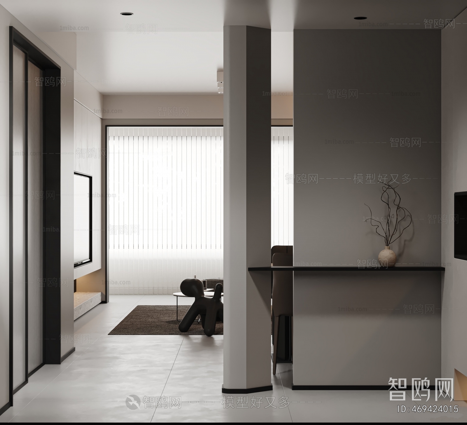 Modern Hallway