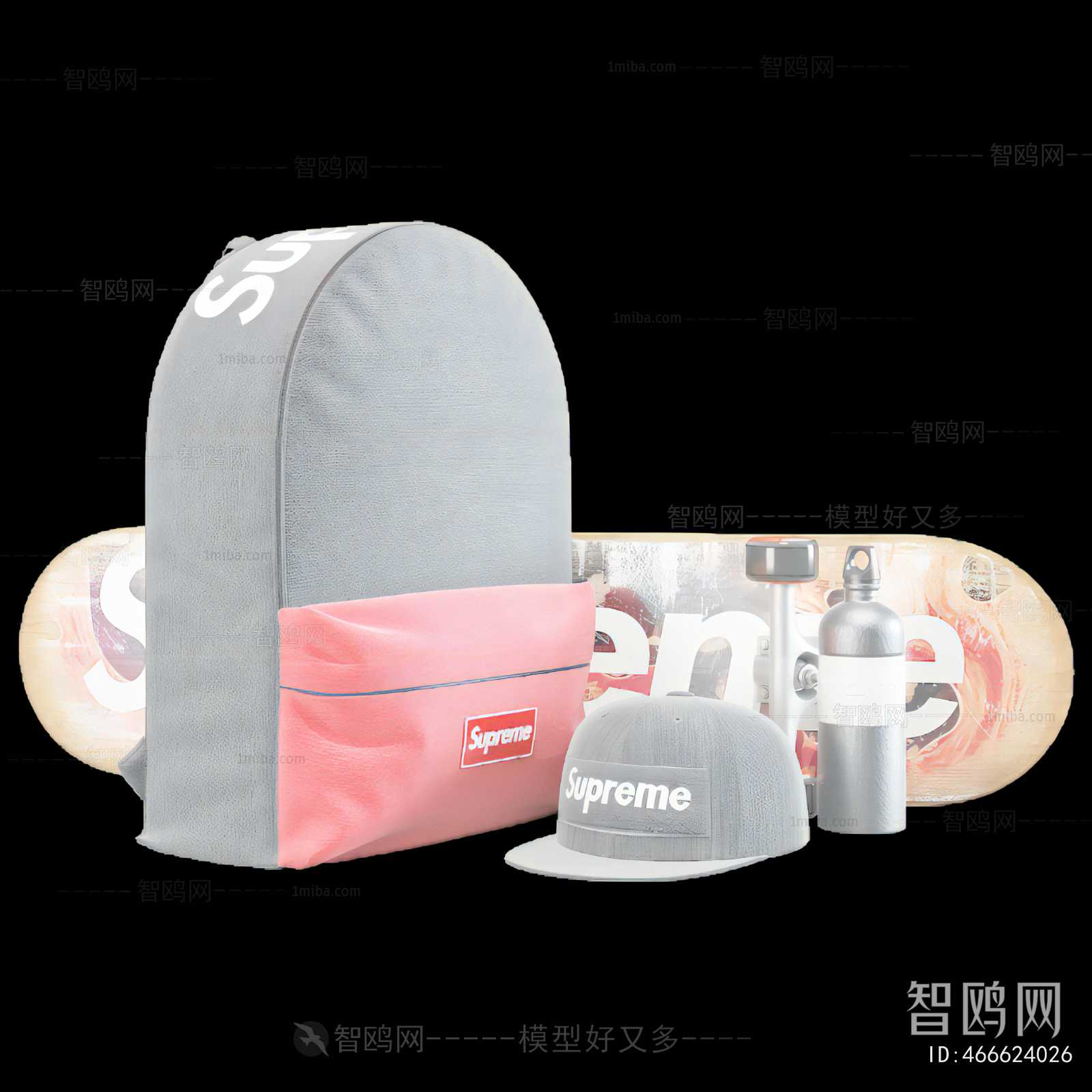 Modern Backpack And Backpack