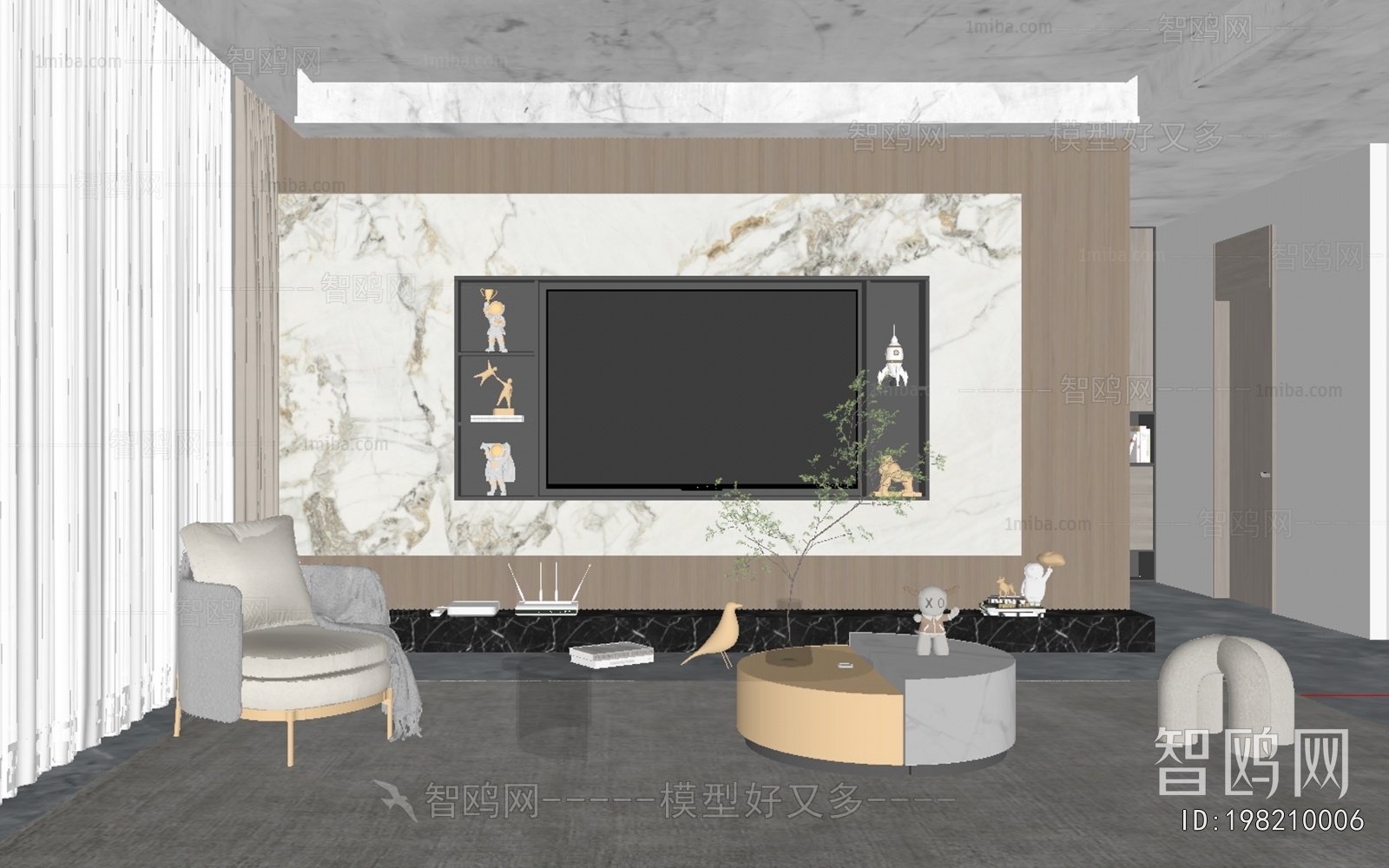 Modern A Living Room