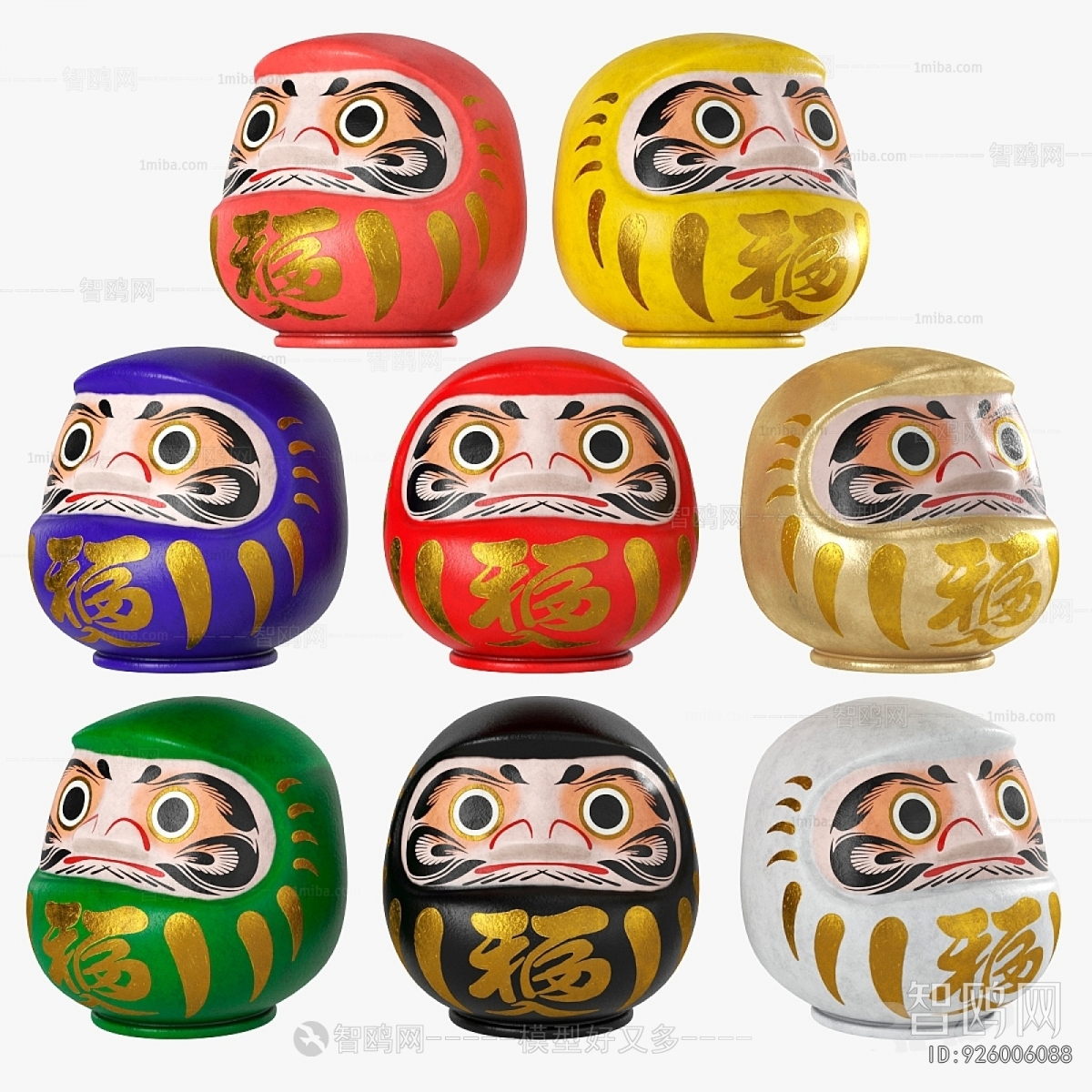 Japanese Style Decorative Set