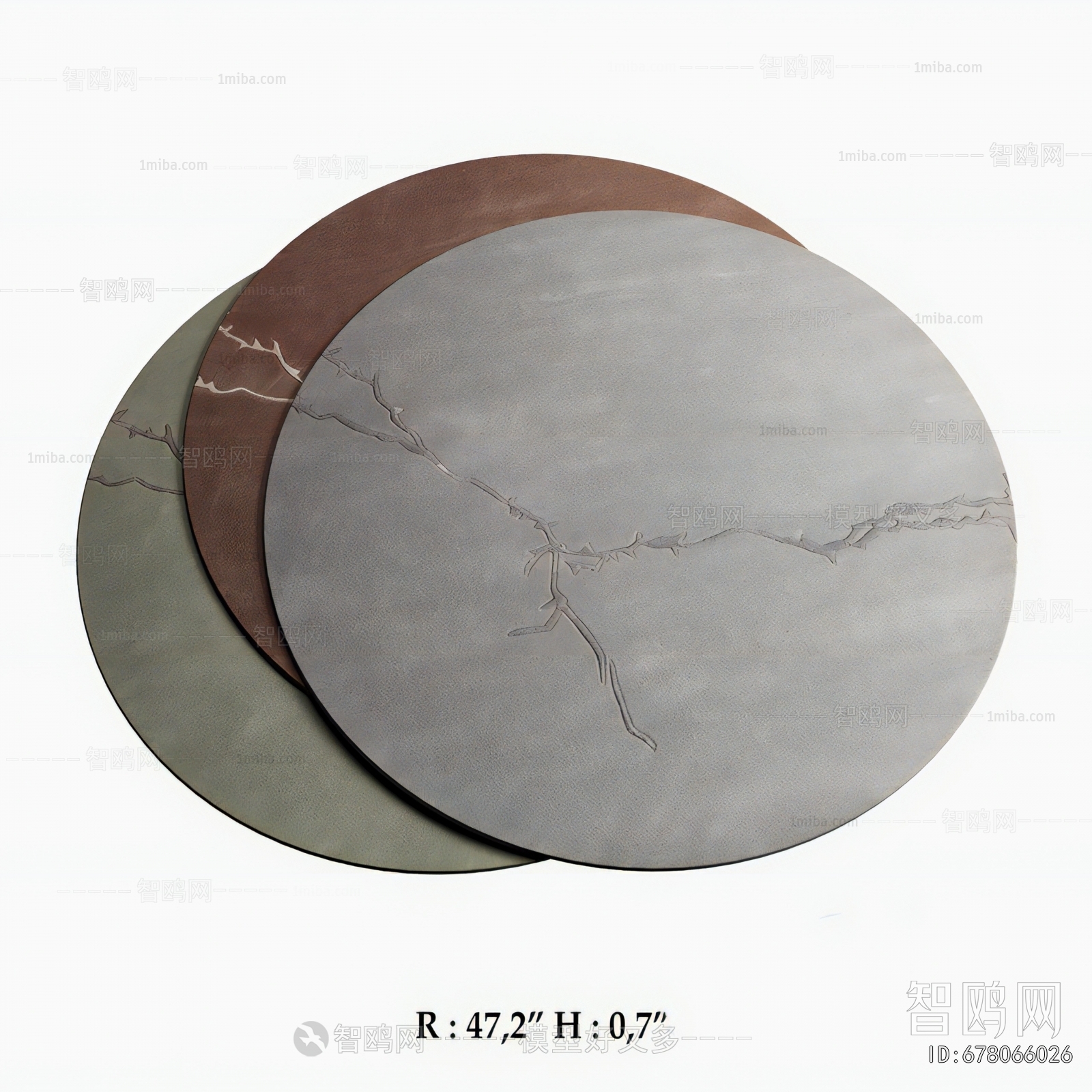 Modern Circular Carpet