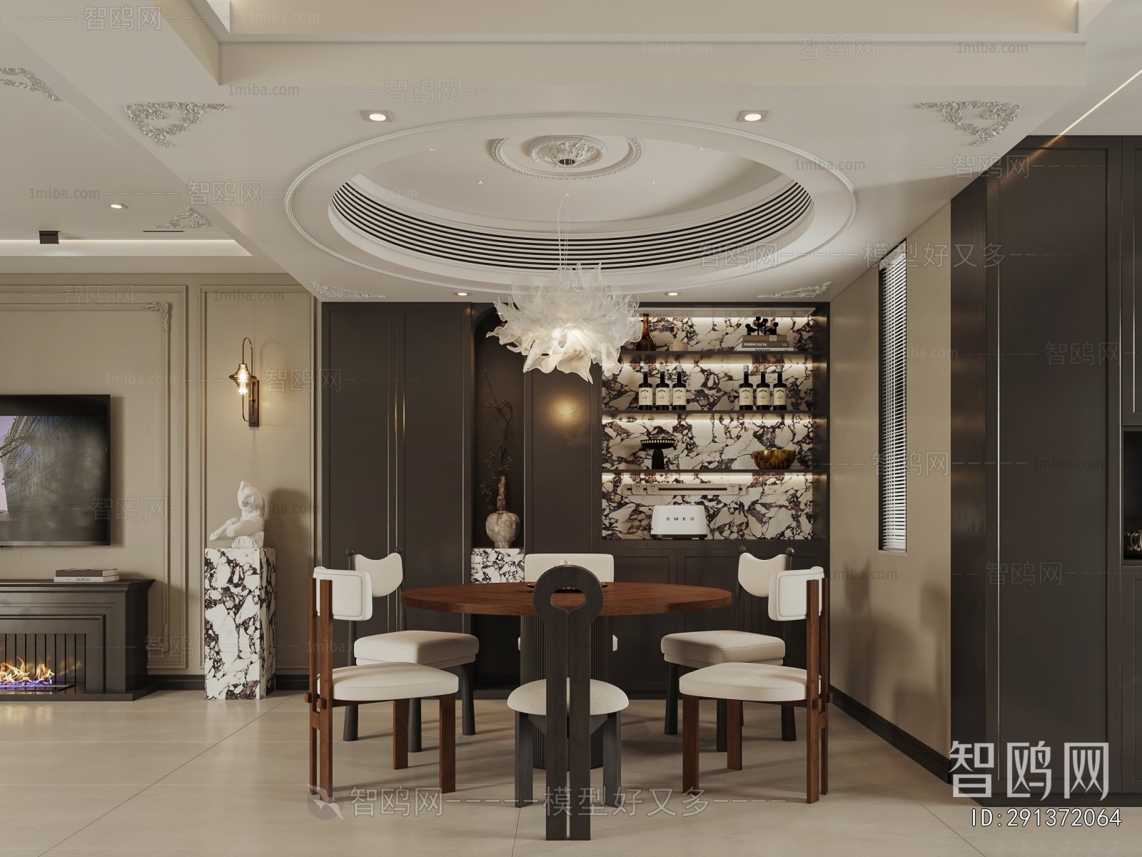 French Style Dining Room