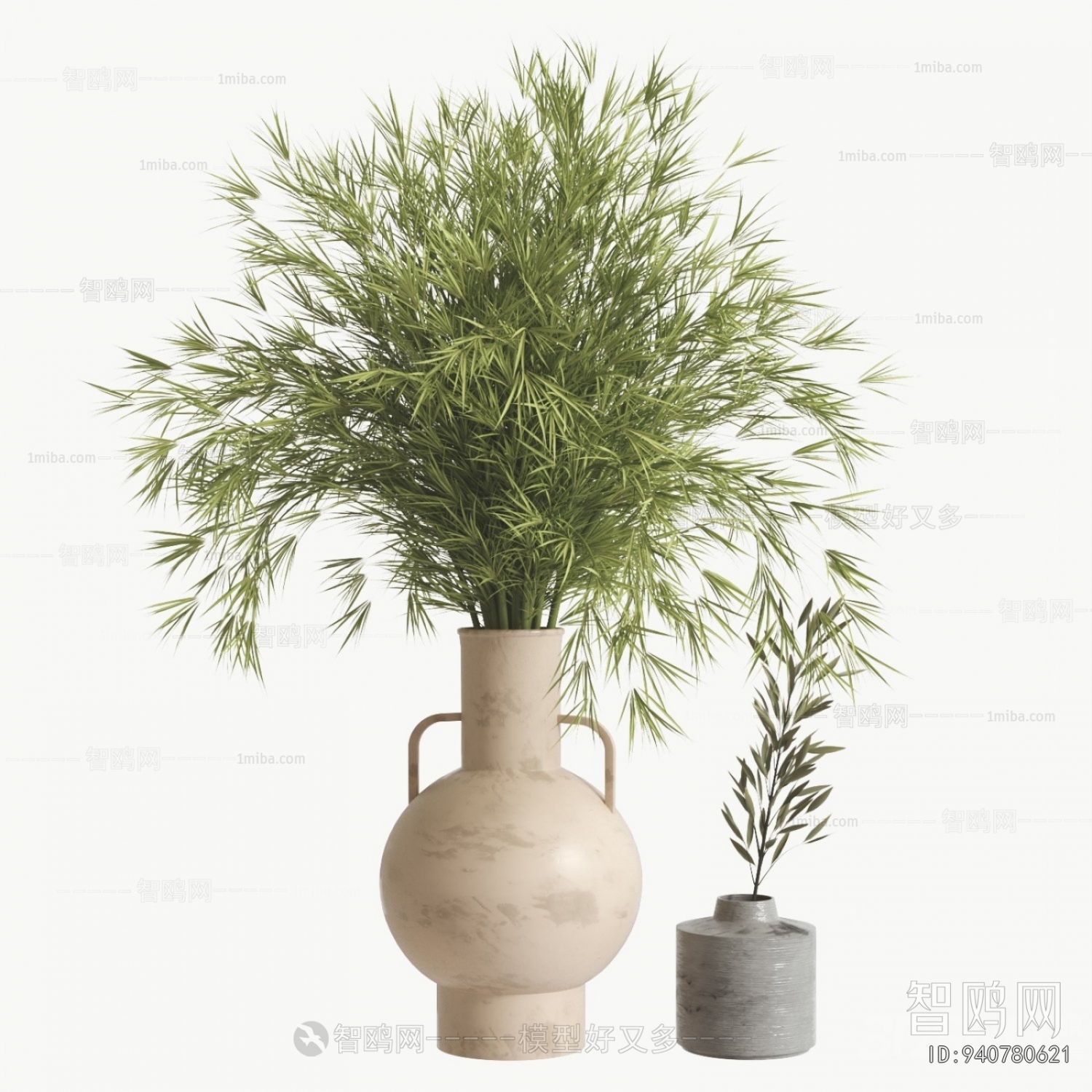 Modern Aquatic Green Plant