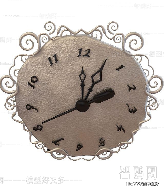 Simple European Style Wall Clock