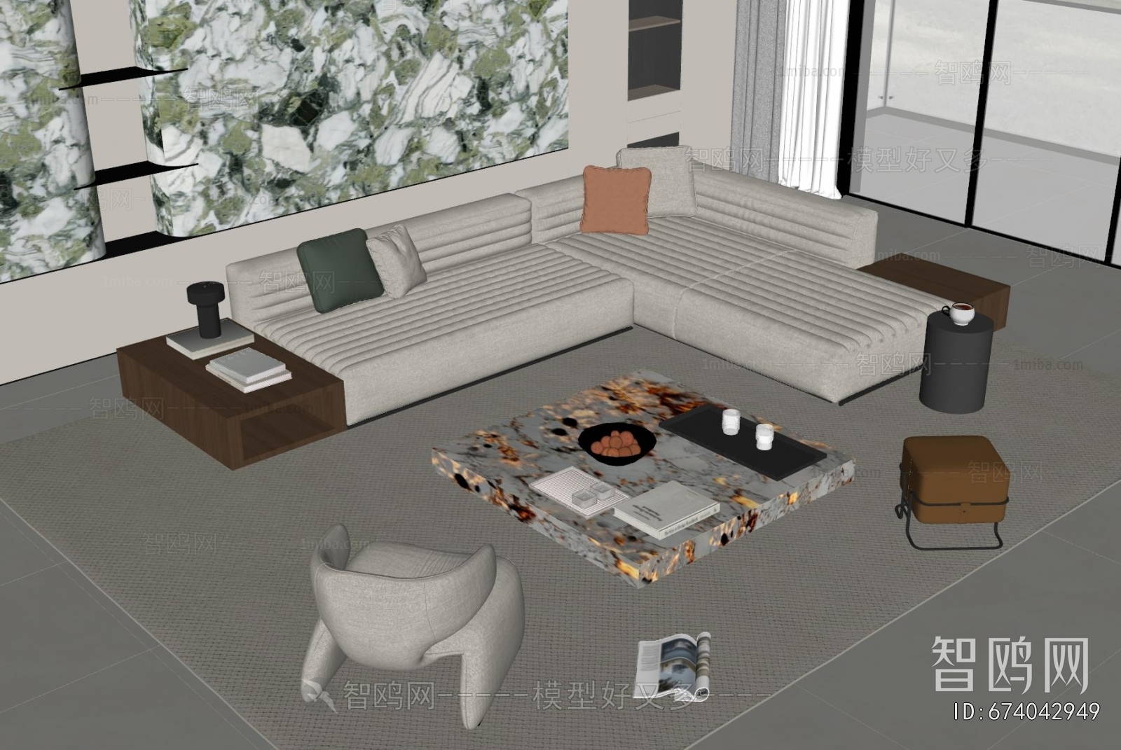 Modern Sofa Combination