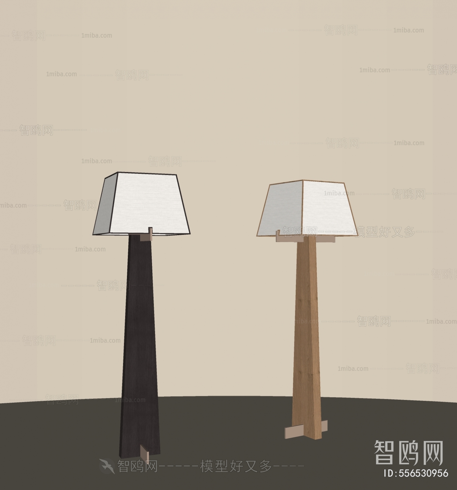 New Chinese Style Floor Lamp