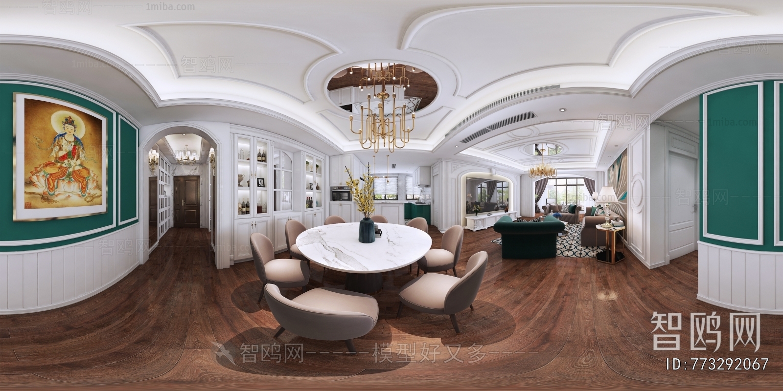 European Style A Living Room